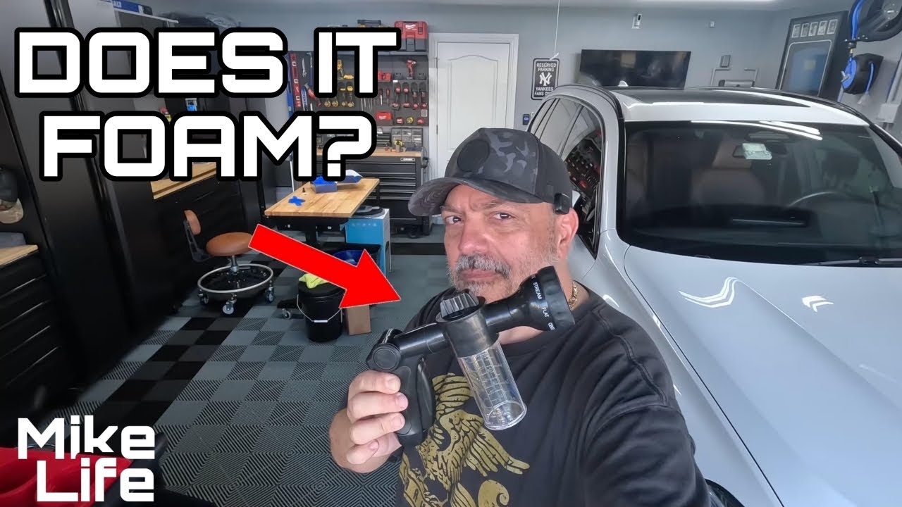 Does This EVILTO Garden Hose Nozzle Foam??