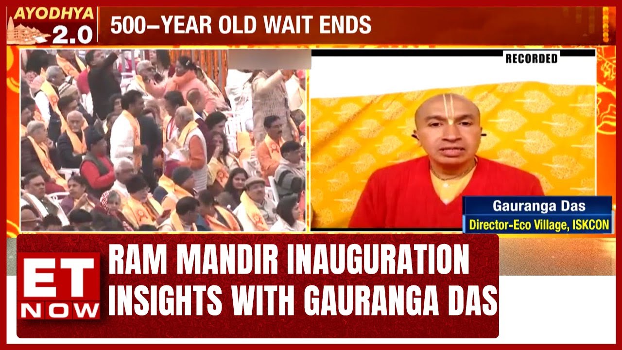 Ram Mandir Inauguration Unites Leaders And Spirituality | Insights With Gauranga Das