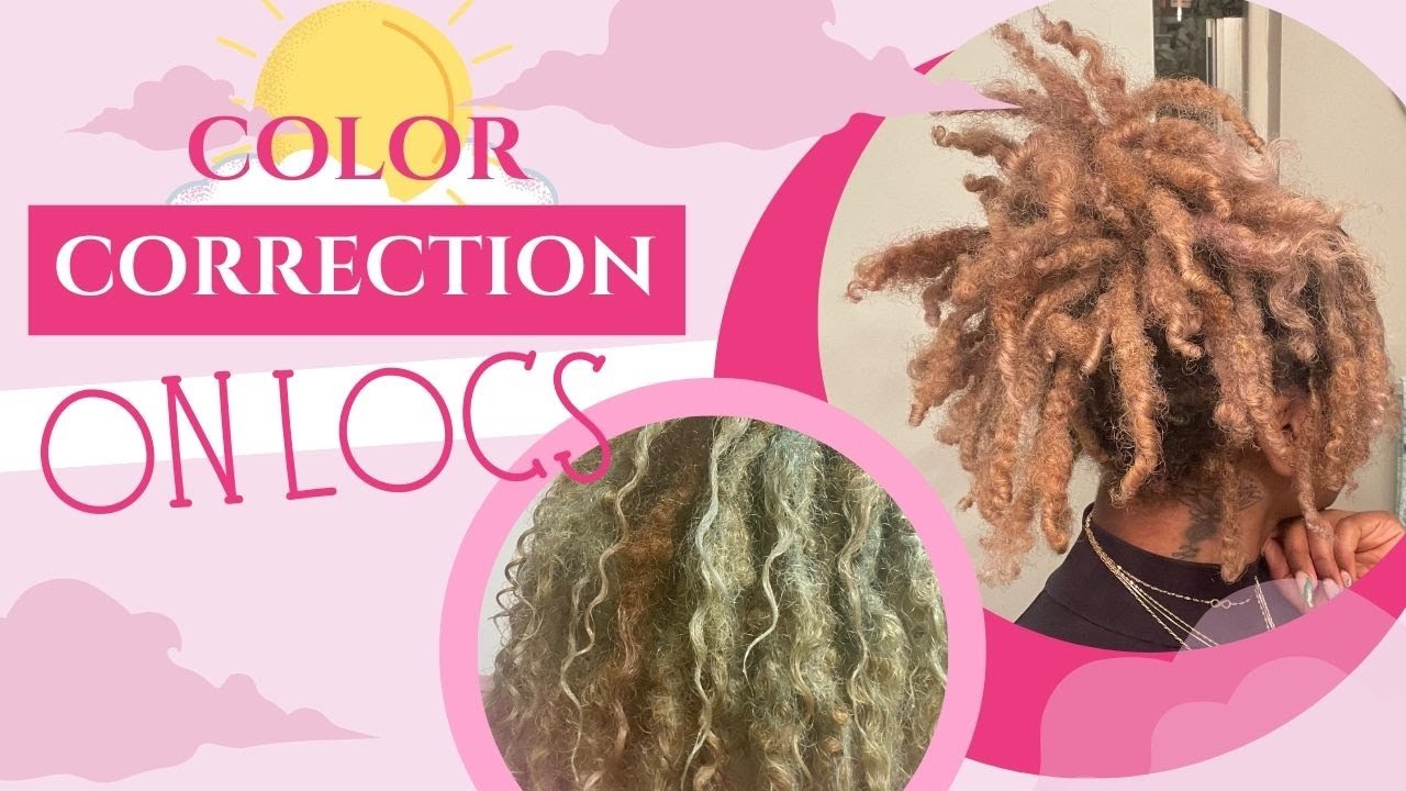 HOW TO REMOVE GREEN BLUE FROM YOUR HAIR LOCS EDITION Color Correction On LOCS | 10 Months Loc Update