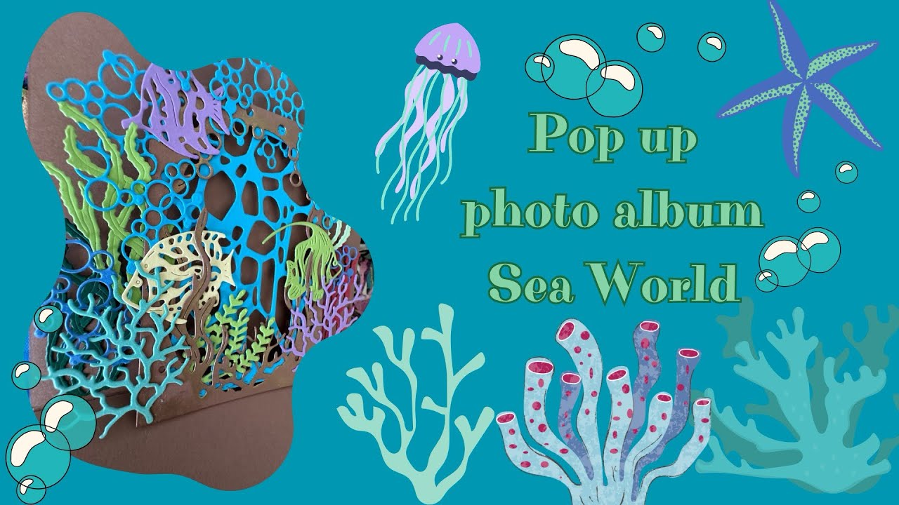 🐬 Pop up #popupphotoalbum album Sea World 🪼🪸🐠