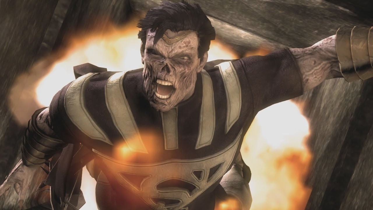 Injustice: Gods Among Us - All Stage/Level Transitions on Superman (1080p 60FPS)