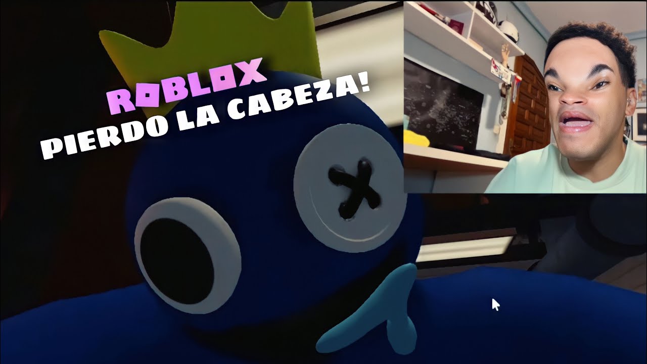Jugando a RAINBOW FRIENDS EN ROBLOX pierdo la cabeza!