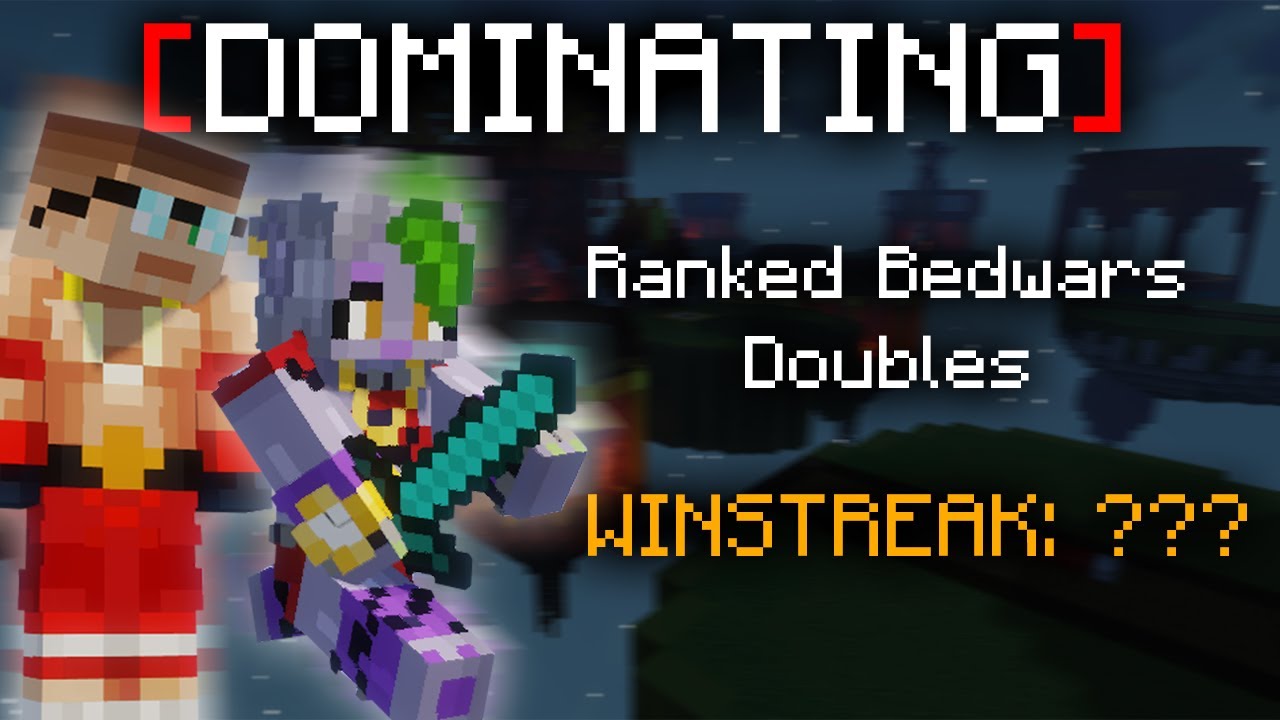 going UNDEFEATED in 2v2 Ranked Bedwars (Doubles Season)