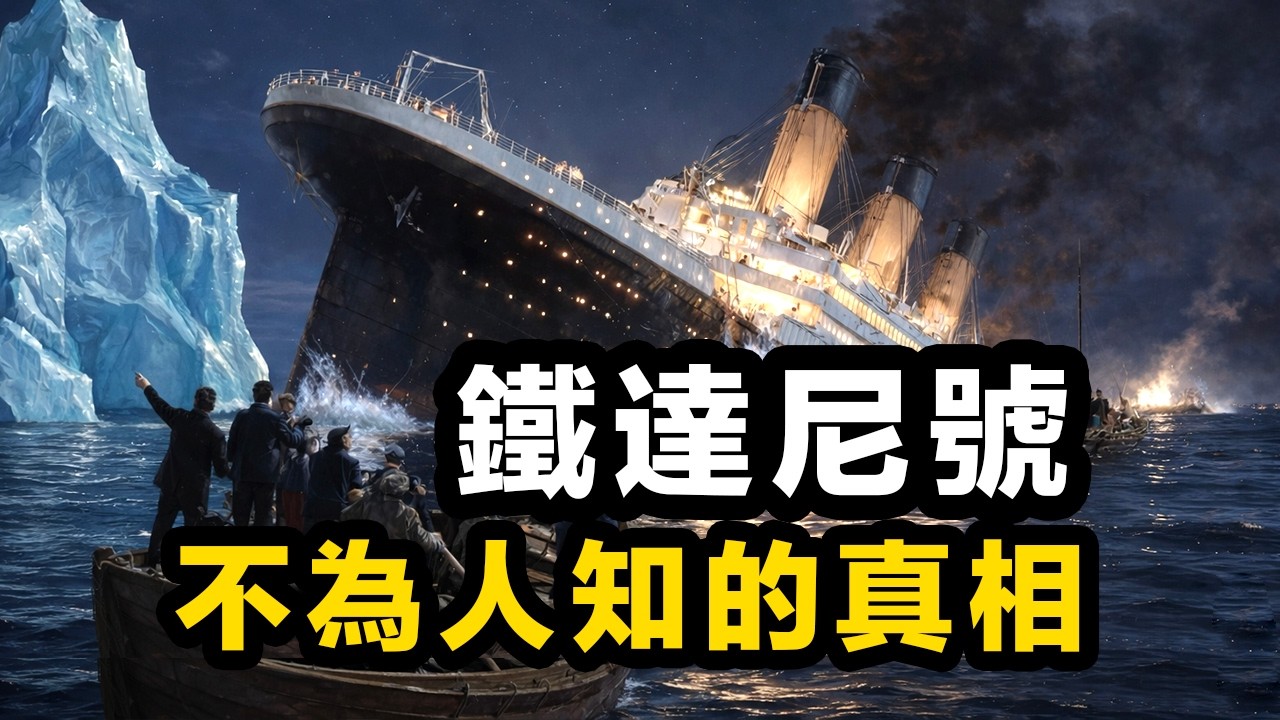 鐵達尼號沉沒事件不為人知的真相！冰山只是最後一刀！#鐵達尼號 #泰坦尼克號
