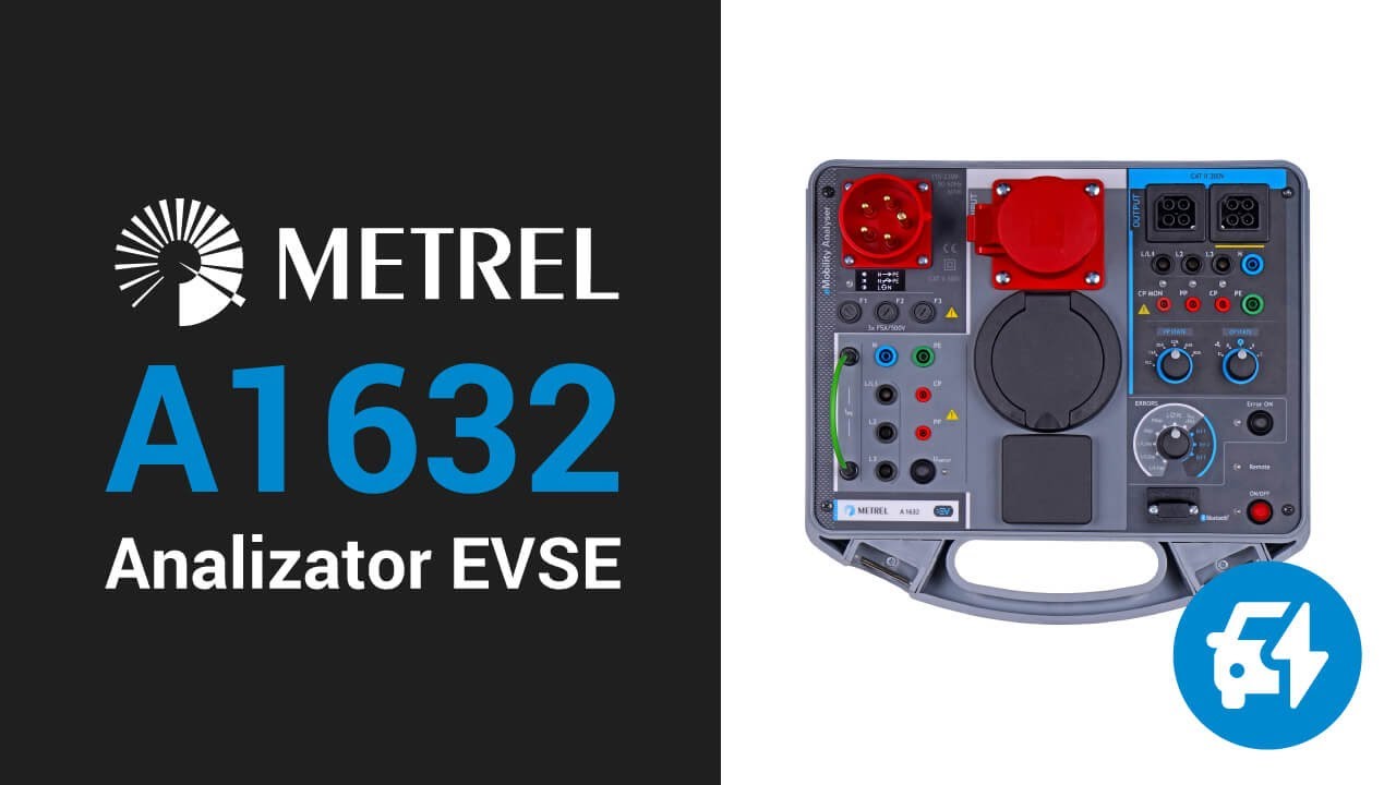 Metrel A 1632 e-Mobility Analyser Analizator EVSE
