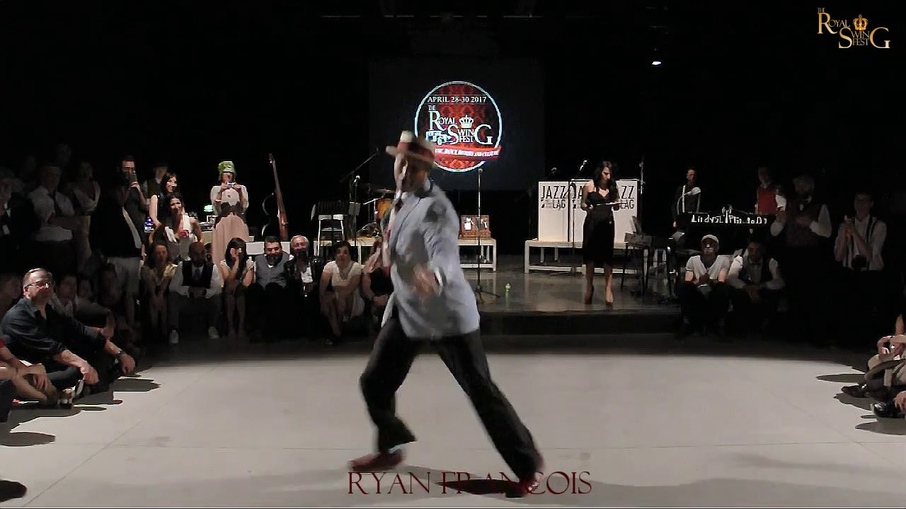 RYAN FRANCOIS at THE ROYAL SWING FEST second edition
