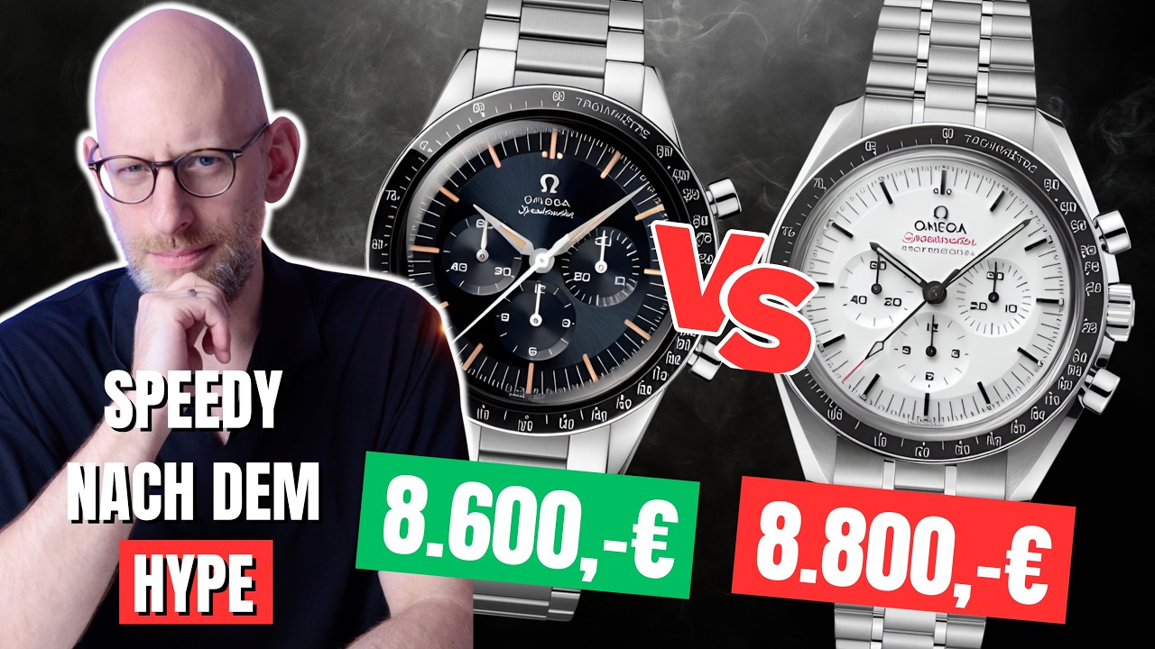 Speedmaster Pro Weiß vs. FOIS: Welche ist die BESSERE Wahl? + OMEGA Produktionsbesuch