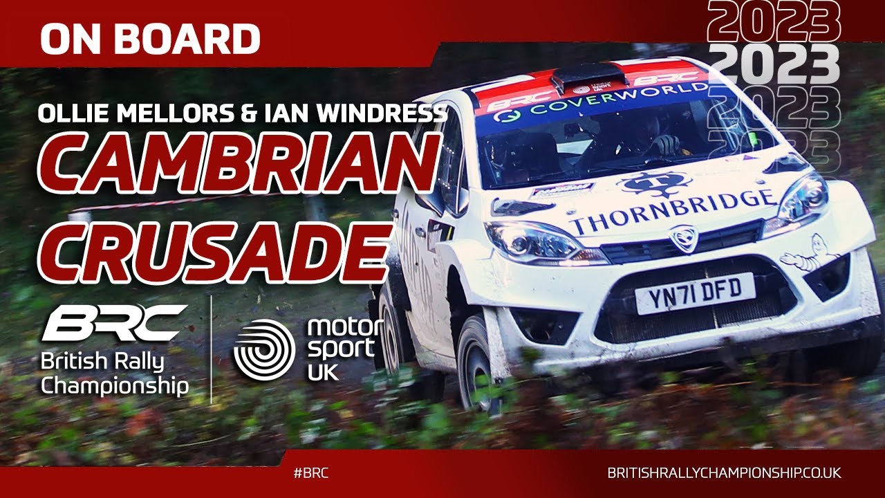 Ollie's Cambrian Crusade I On-board I British Rally Championship I Cambrian Rally 2023