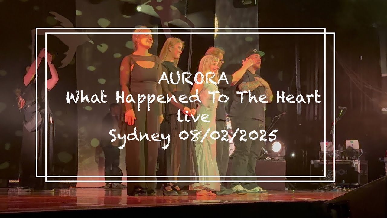 AURORA concert at Sydney (Full show live in THE HORDERN PAVILION 08.02.2025) 4K60