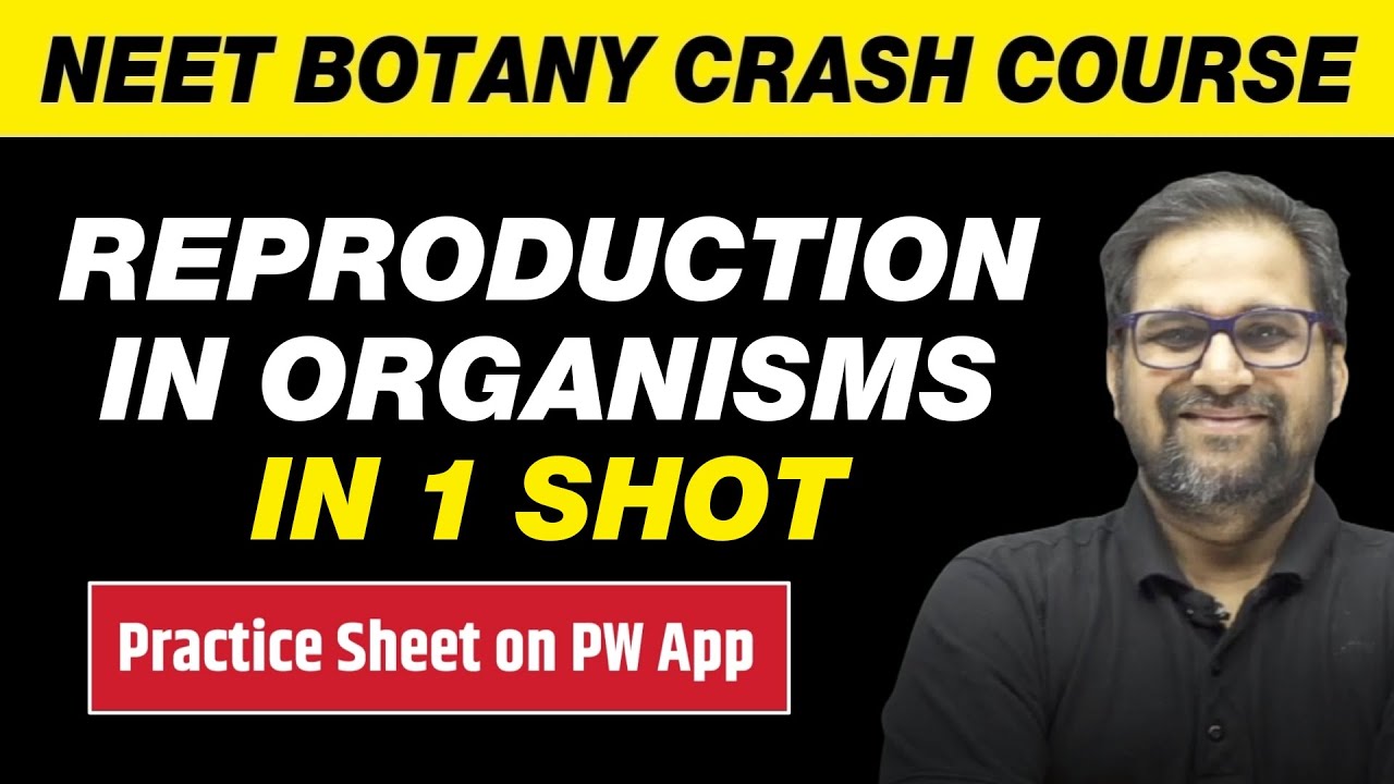 REPRODUCTION IN ORGANISMS in One Shot - All Theory, Tricks & PYQs | Class 12 | NEET