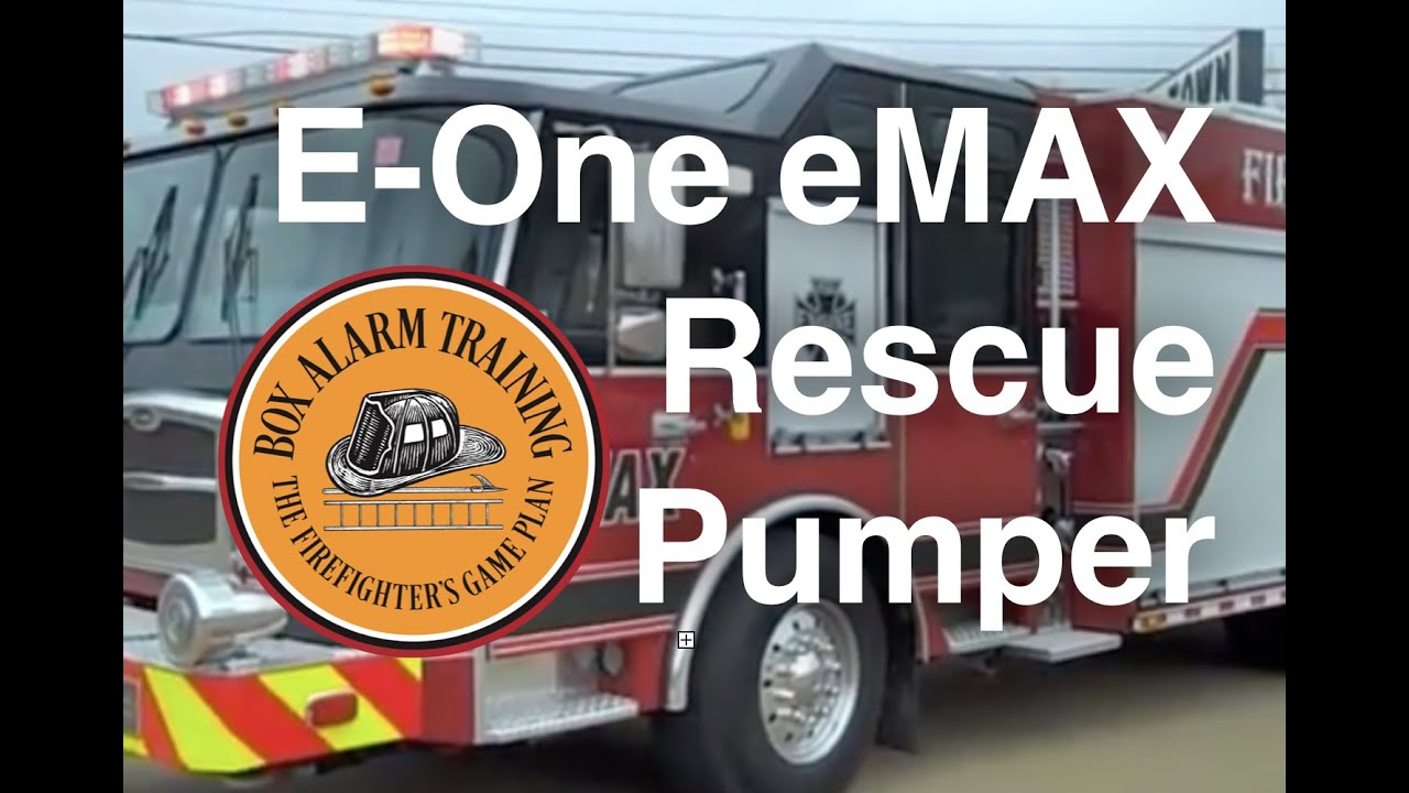 E-One eMAX Rescue Pumper