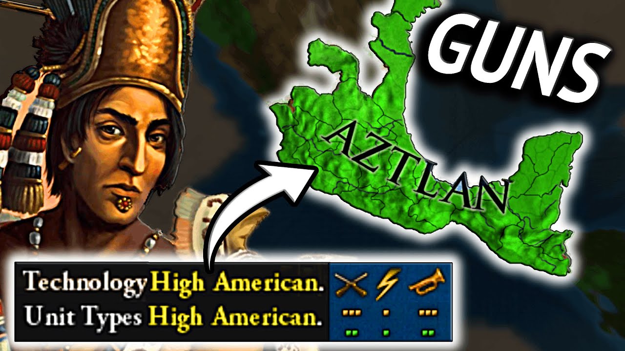 NEW 1.37 FLAVOR Gives AZTEC GUNS 30 YEARS Before EUROPEANS !!
