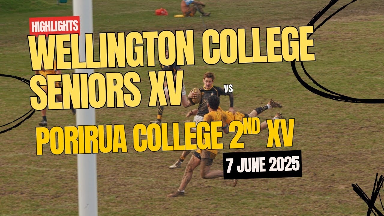 20250607.Highlights - Wellington College Senior XV vs Porirua College 2nd XV