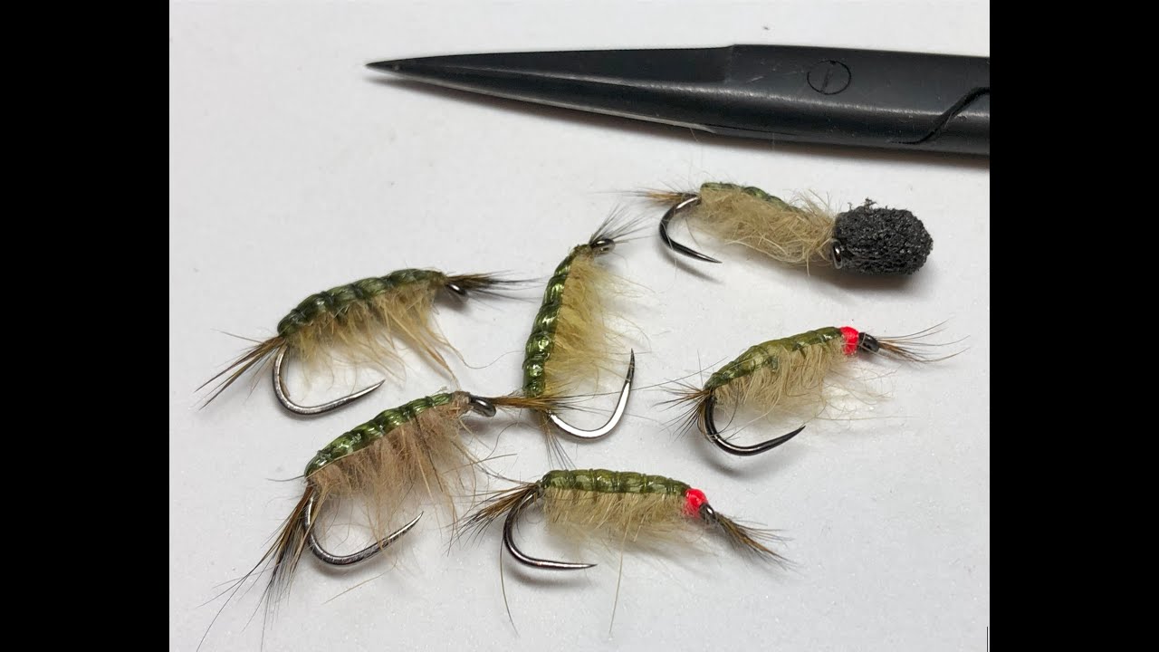 The Olive 'Killer' Shrimp #flytying #flyfishing #fishing #troutfishing