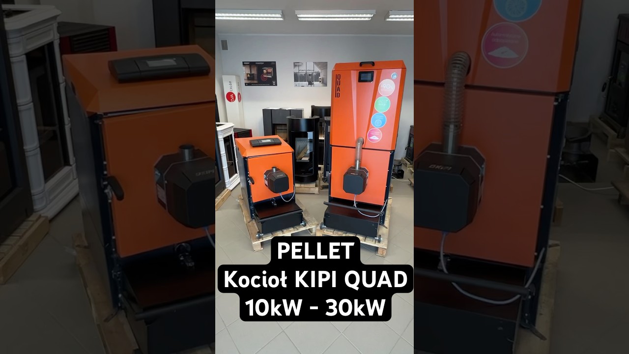 Polski kocioł na pellet KIPI QUAD