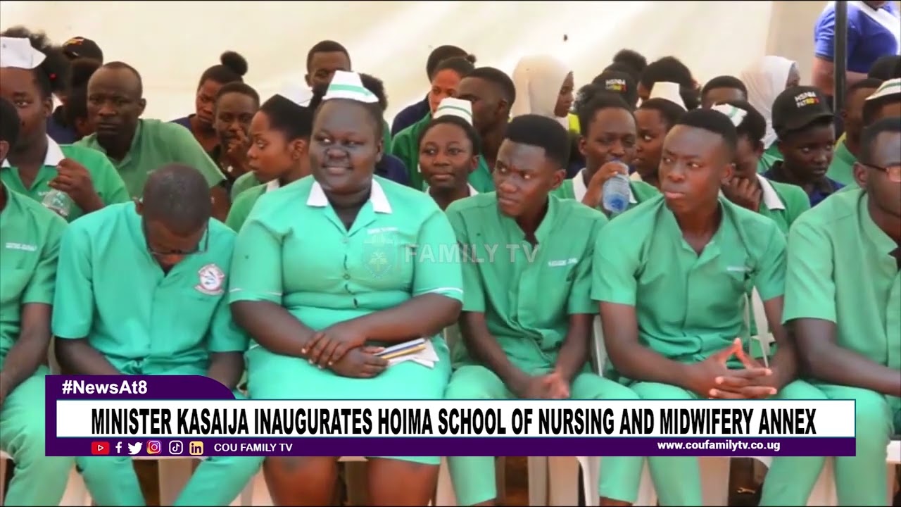 Minister Kasaija Inaugurates Hoima School Of Nursing And Midwifery Annex