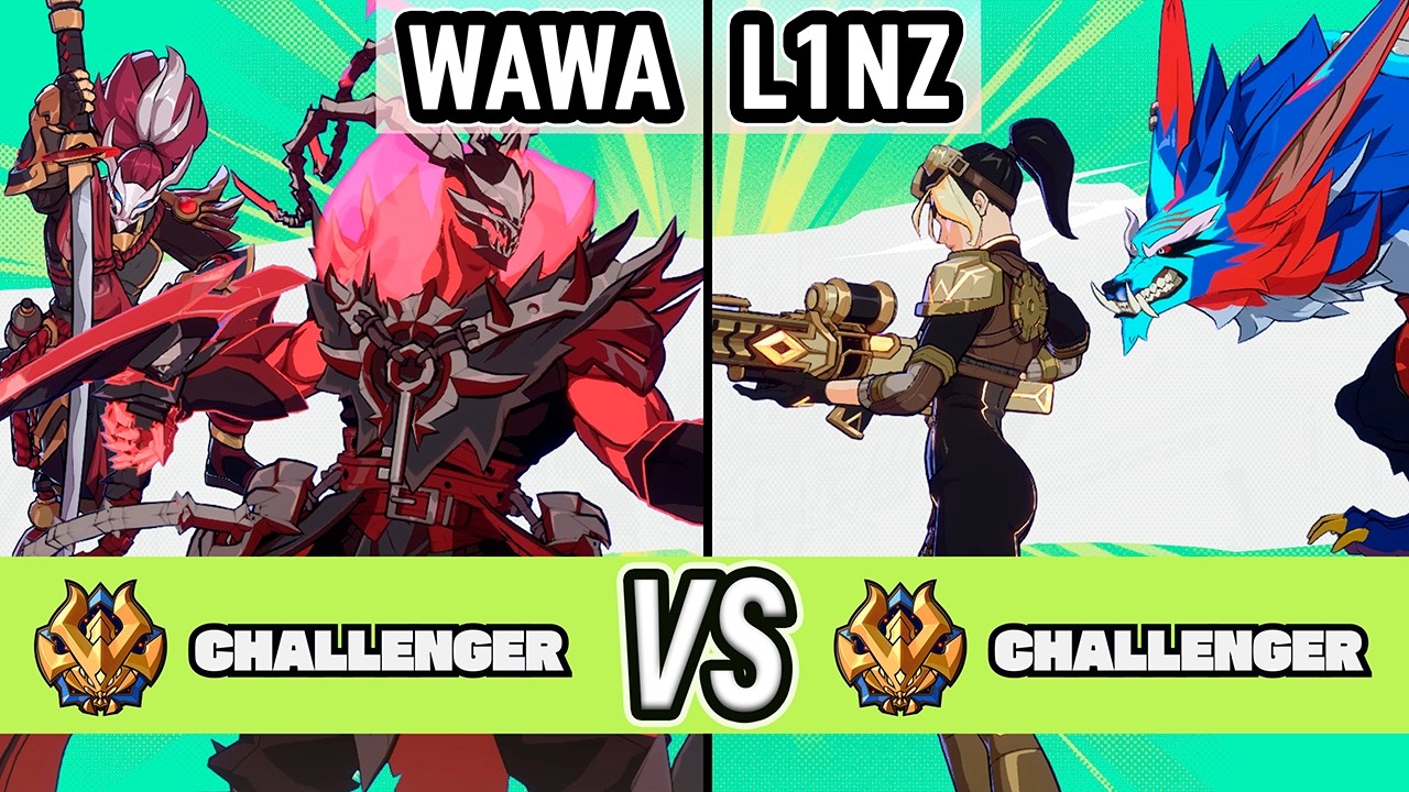 2XKO ▰ Wawa (Thresh / Yasuo) vs L1Nz (Caitlyn / Warwick) ▰ High Level Gameplay