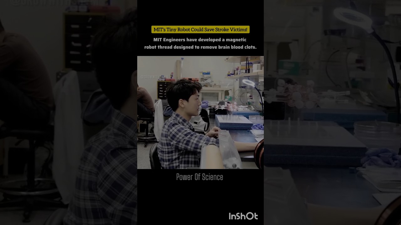 MIT Engineers created robotic thread #shorts #science #motivation