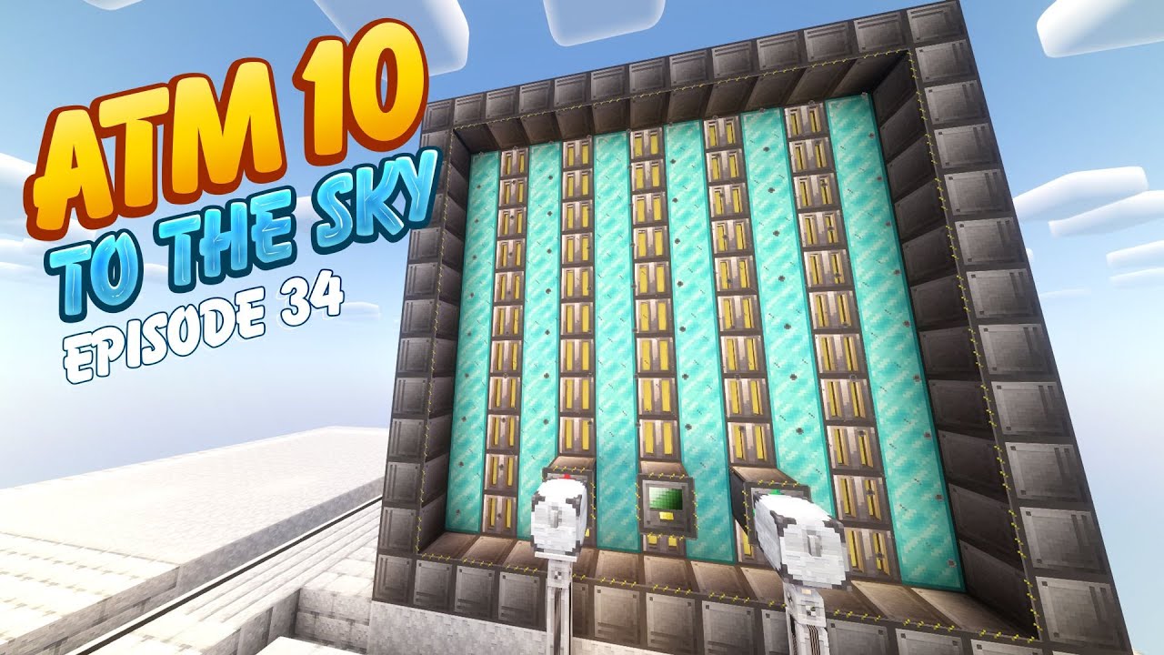 Starting Extreme Reactors - ATM10 to the Sky Ep.34