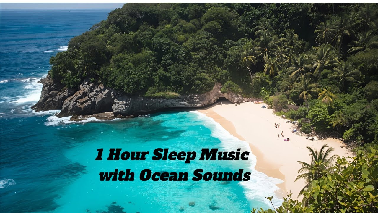 1 Hour of Calming Brazilian Beach Sounds for Deep Sleep & Meditation