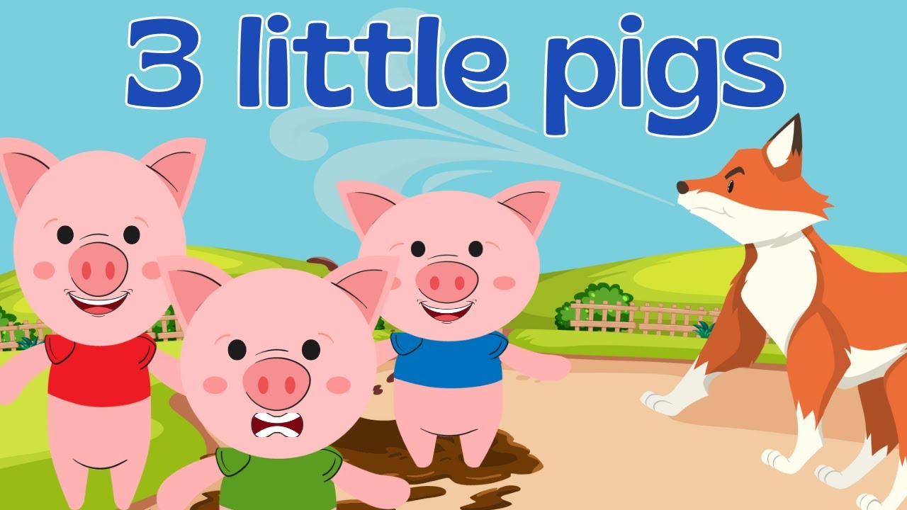 3 Little Pigs | Story for Kids | Popular Kids Story | Bedtime Stories
