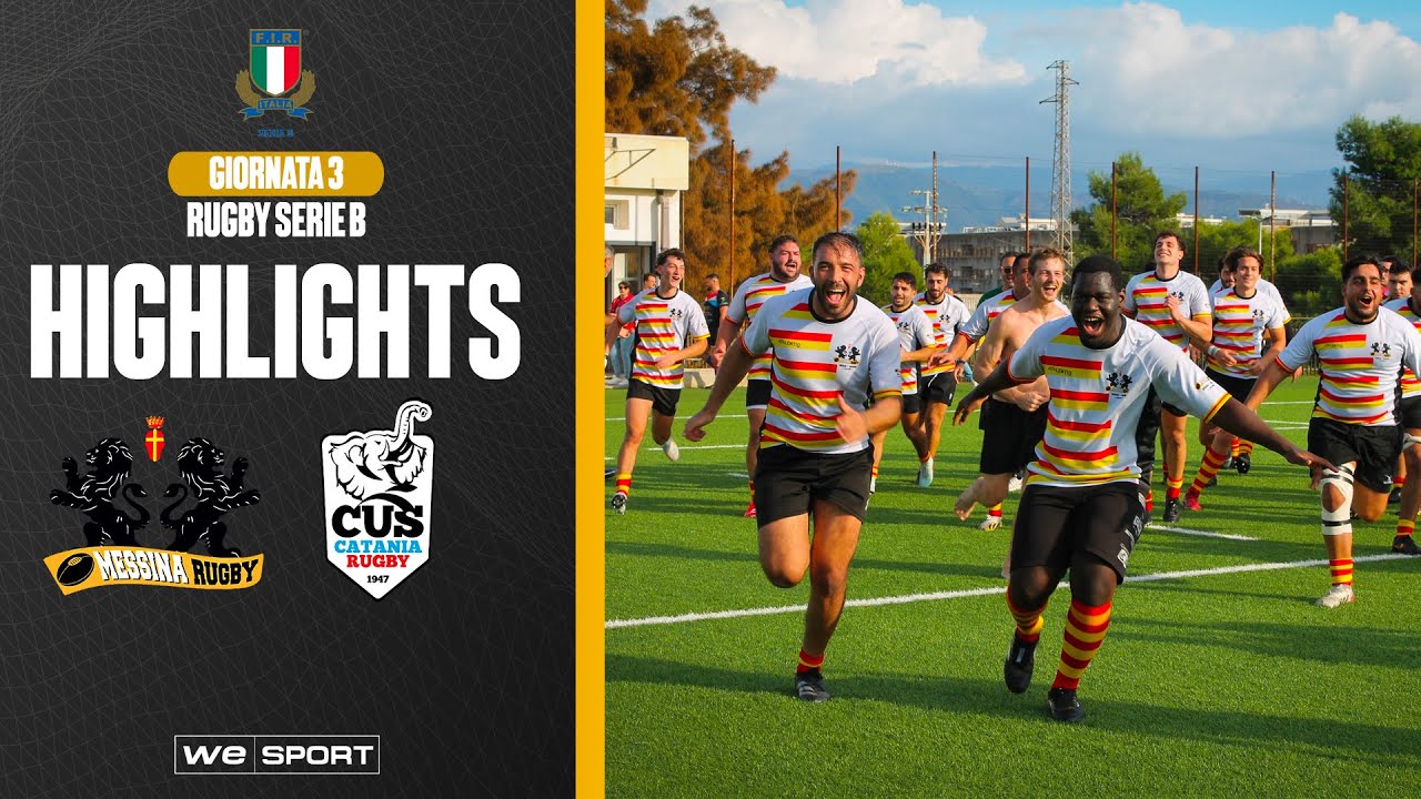 Messina Rugby vs Cus Catania Rugby [Serie B - 3G]