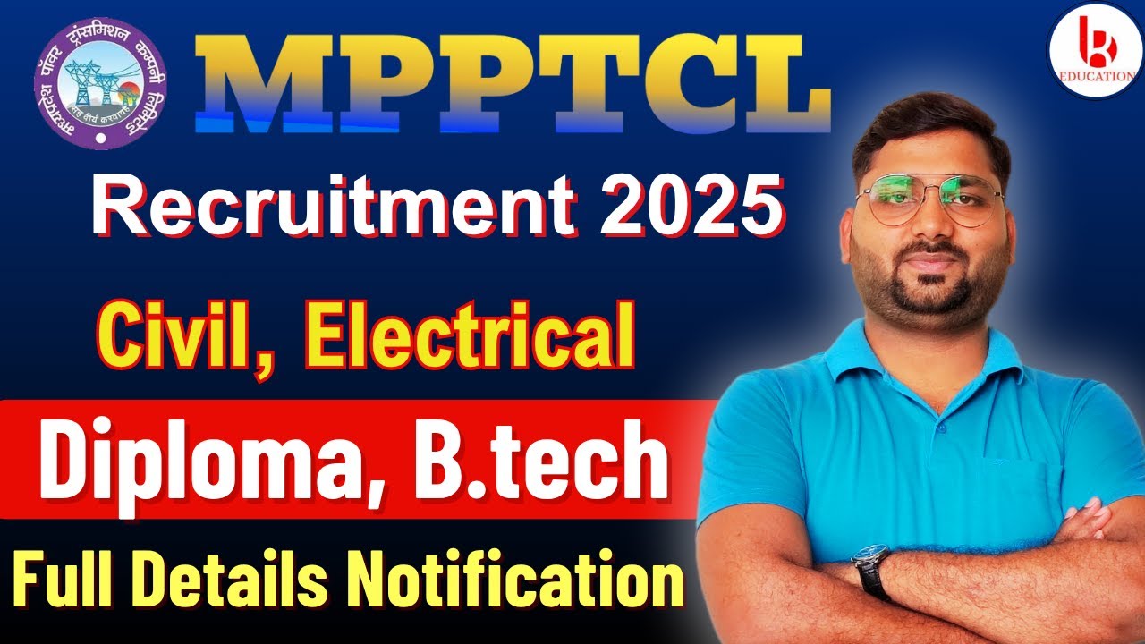 MPPTCL Vacancy 2025 | mpptcl vacancy 2025 syllabus | mpptcl syllabus 2025