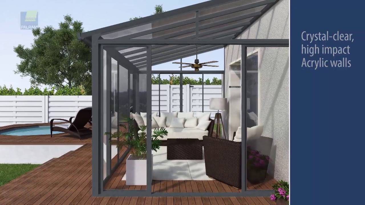 Palram SanRemo Patio Enclosures - Sun Rooms