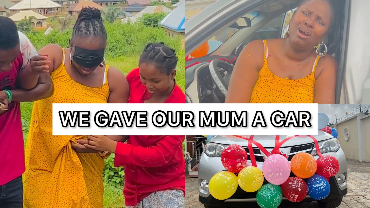 WE GOT OUR MUM A BRAND NEW CAR