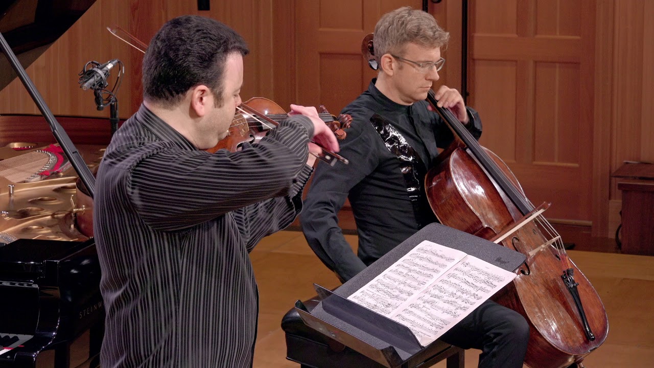 Tchaikovsky: Piano Trio A minor Op 50 - Tema con variazioni:Andante con moto Sudbin, Gluzman, Moser