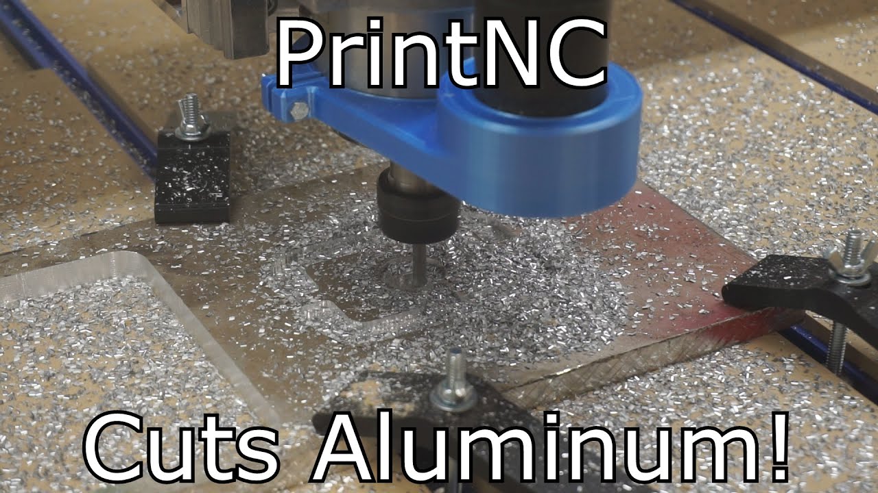 PrintNC Aluminum Tests!