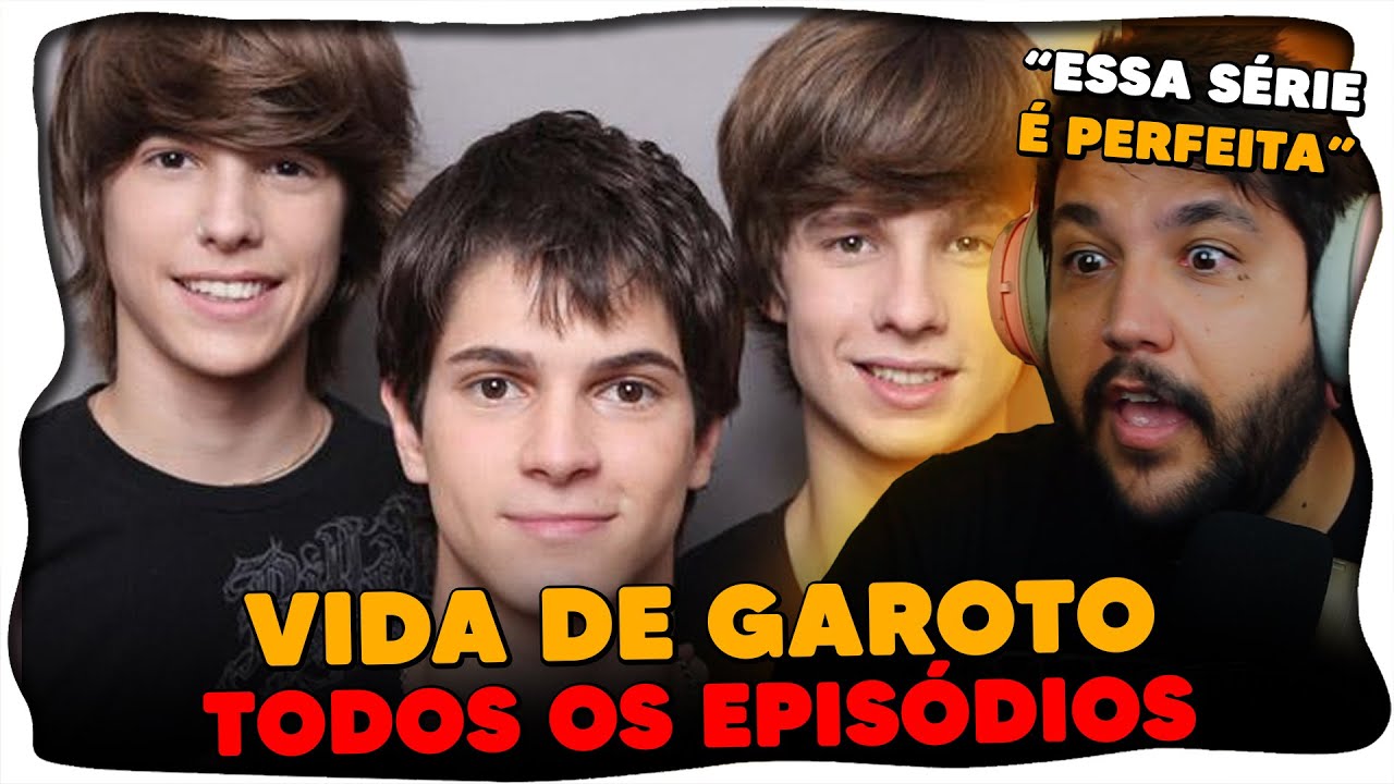 Reagindo a VIDA DE GAROTO (TODOS Episódios da LENDÁRIA SÉRIE da Capricho)