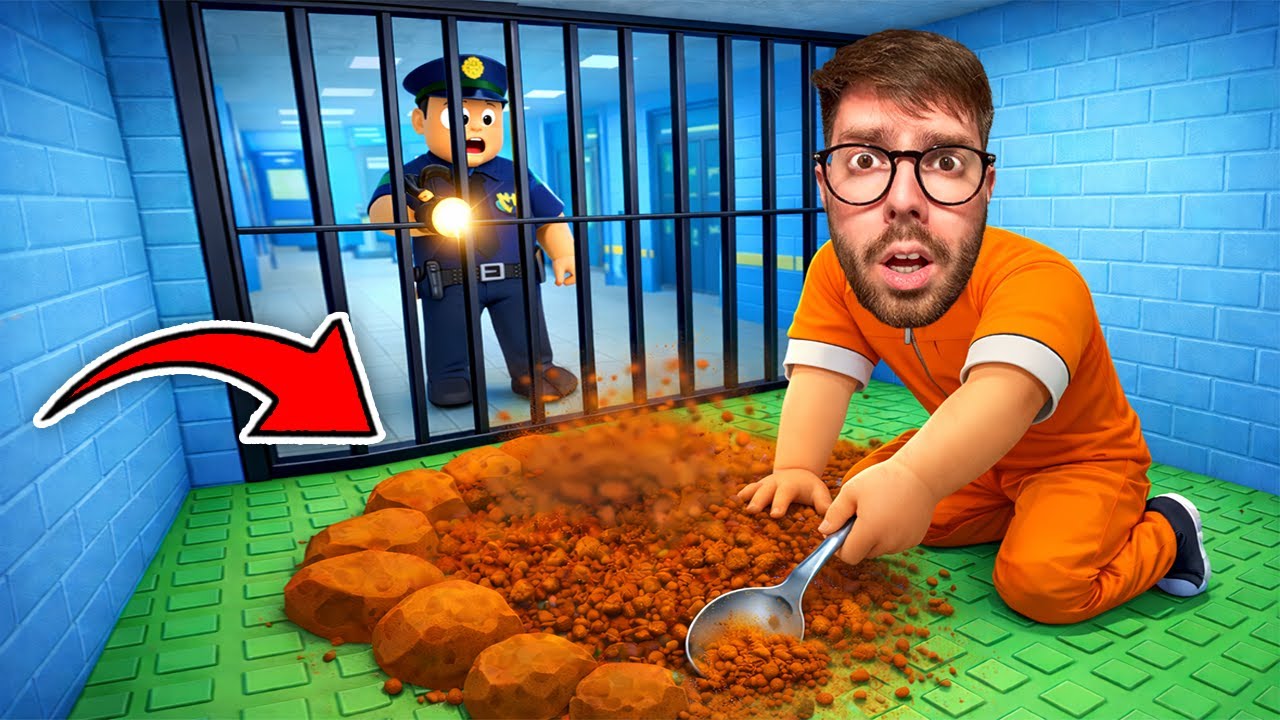 ΣΚΑΒΩ ΤΡΥΠΑ ΓΙΑ ΝΑ ΑΠΟΔΡΑΣΩ ΣΤΟ ROBLOX!!