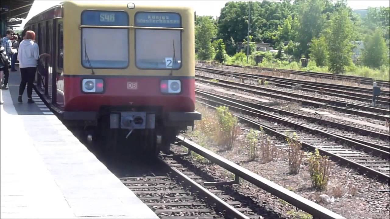 !Verbesserter Sound! S-Bahn Berlin-Züge der BR 480, BR 481 und BR 485 im Bahnhof Tempelhof DB [HD]