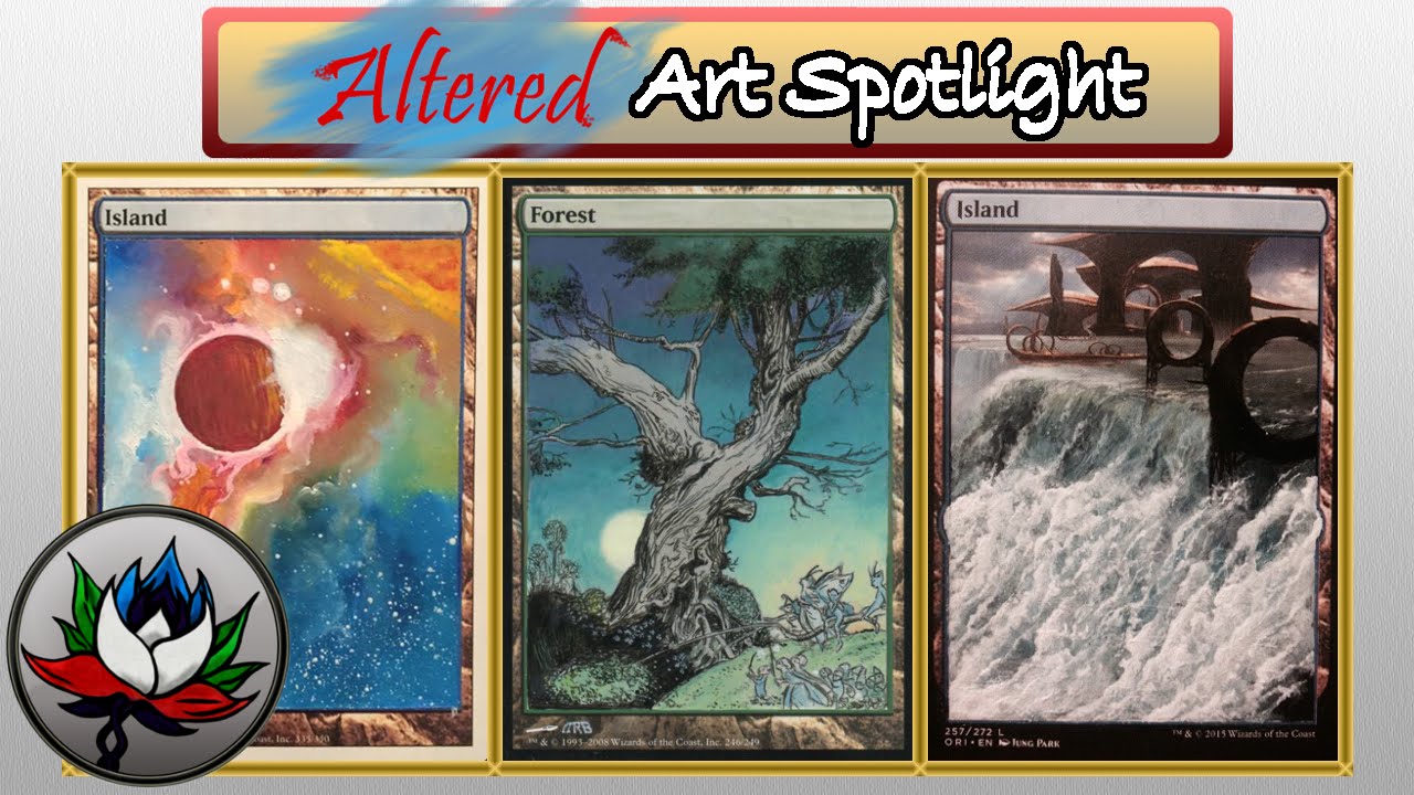 Altered Art: Full Art Lands Special Edition + Best Game of Thrones Alter Ever &ndash; MTG!