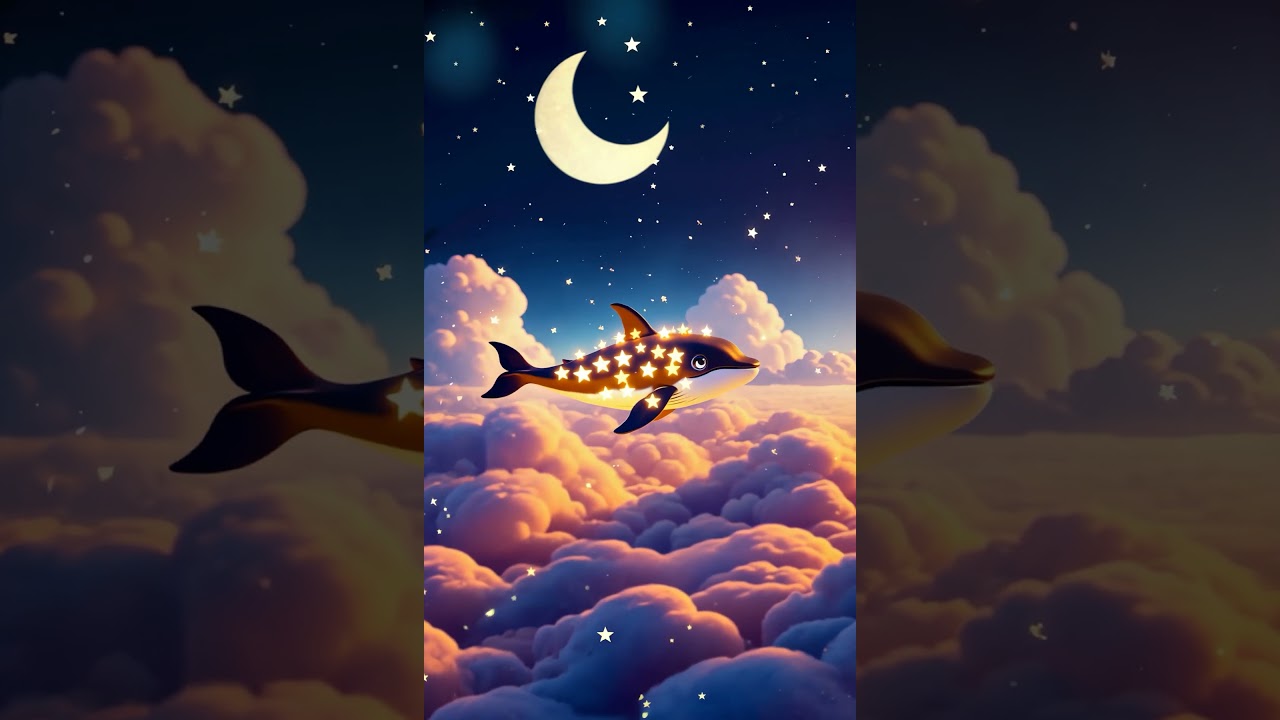 Flying Whale Dreams 🌙✨ | Baby Sleep Magic