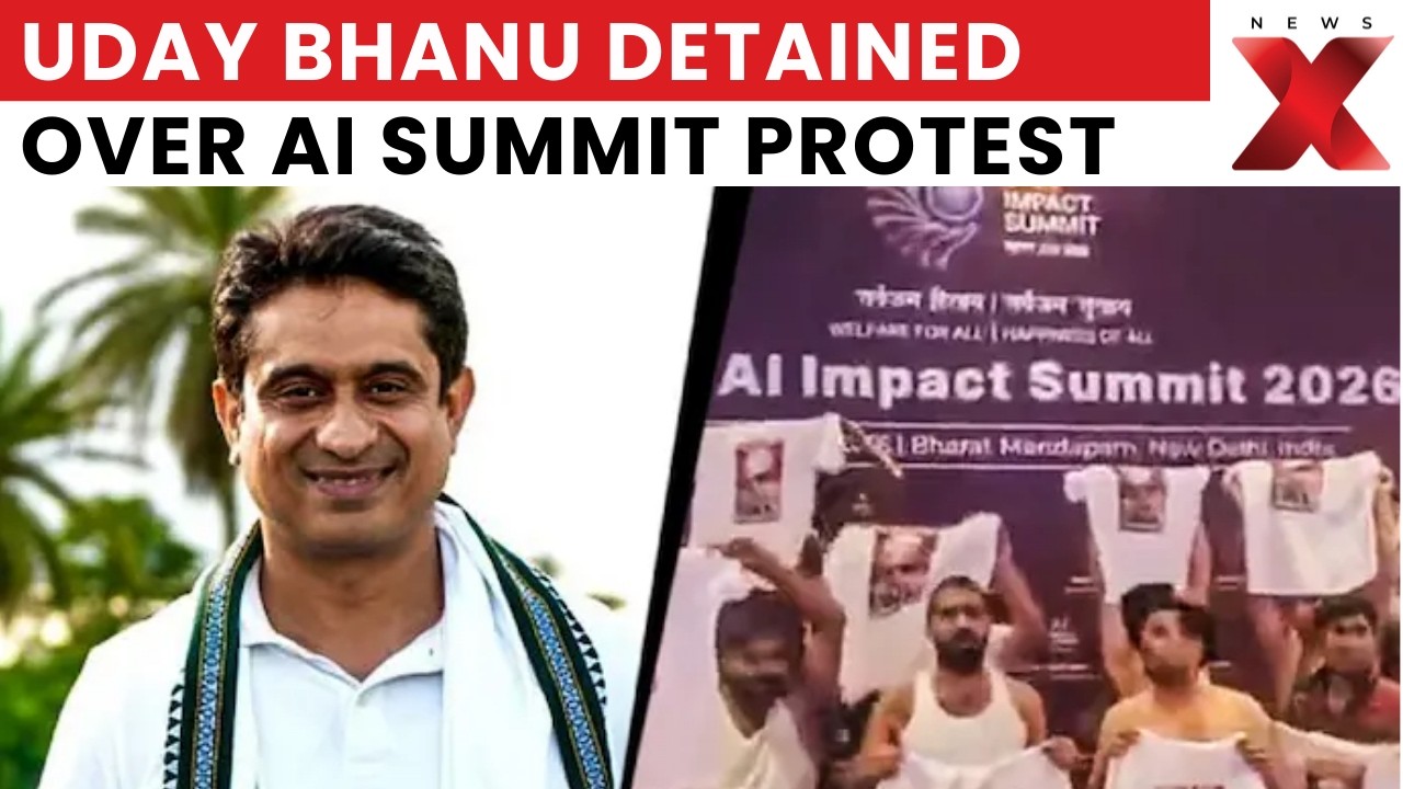 IYC Leader Arrested: Delhi Youth Congress Erupts After Uday Bhanu Arrest During AI Summit Protest
