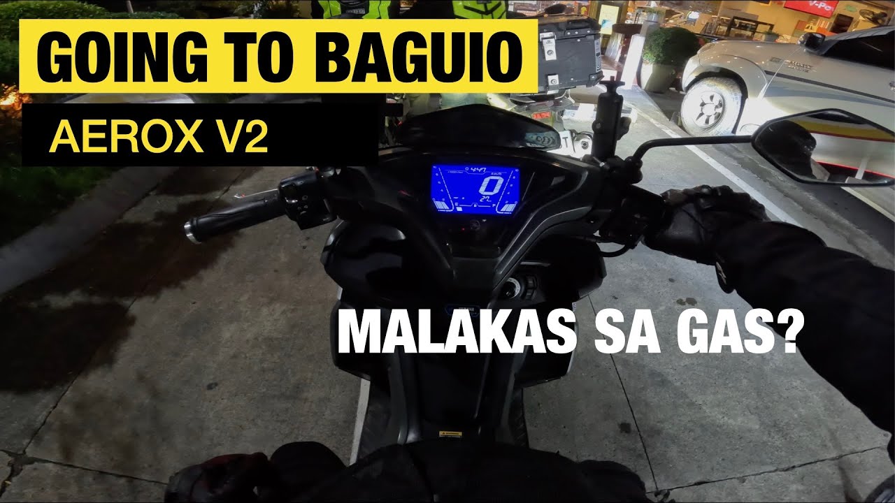 Aerox V2 Gas Consumption | Ride to BAGUIO #aeroxv2 #baguio