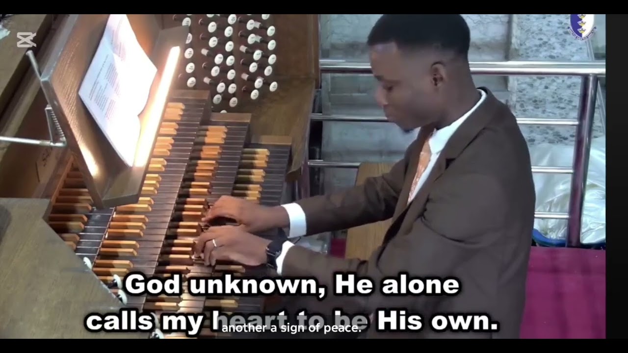Organ fanfare- All my hope on God is founded (Hymntune Michael). Setting by Christopher Palmer