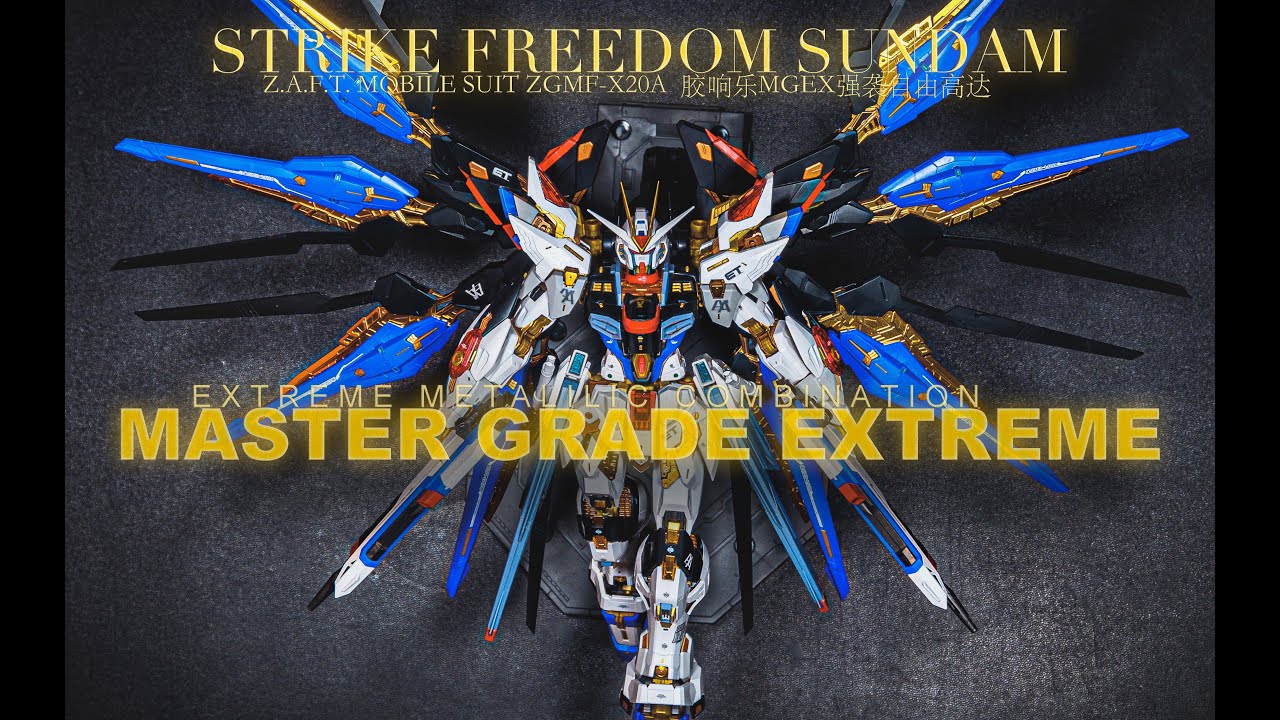 MGEX Strike Freedom Gundam | Speed Build | ASMR
