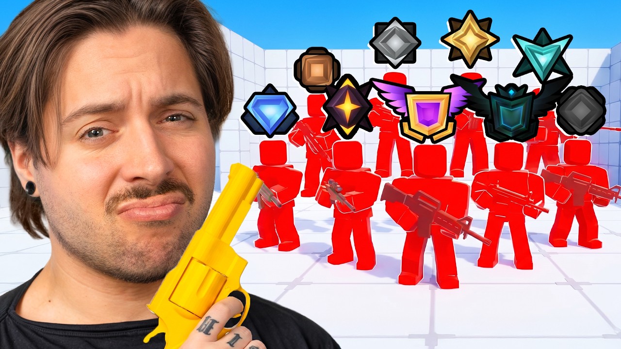 ZAGRAŁEM 1v1 NA KAŻDĄ RANGĘ w Rivals! (Roblox)