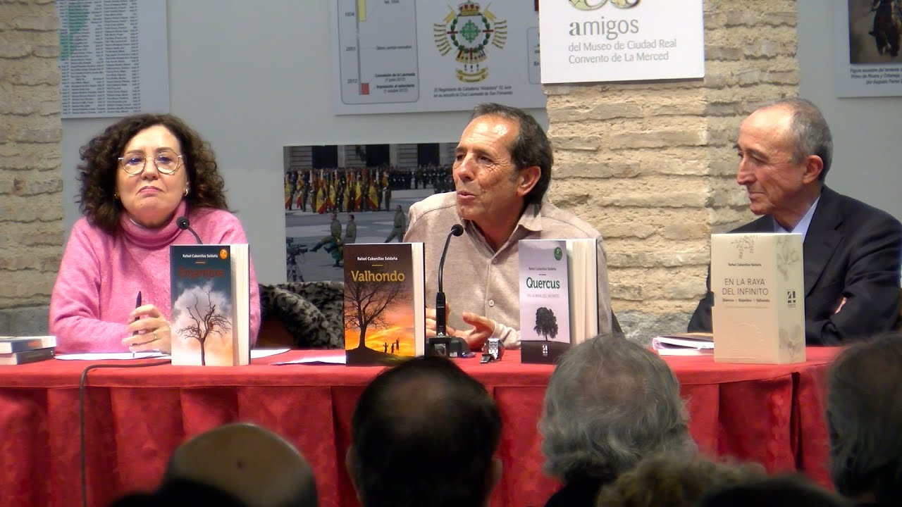 Rafael Cabanillas presenta Valhondo, el libro que cierra la trilogía En la raya del infinito