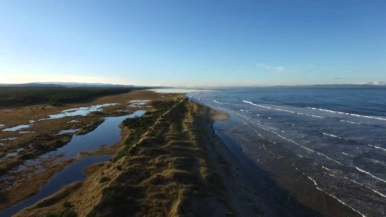 Nairn beach combing and Culbin Forrest in Scotland