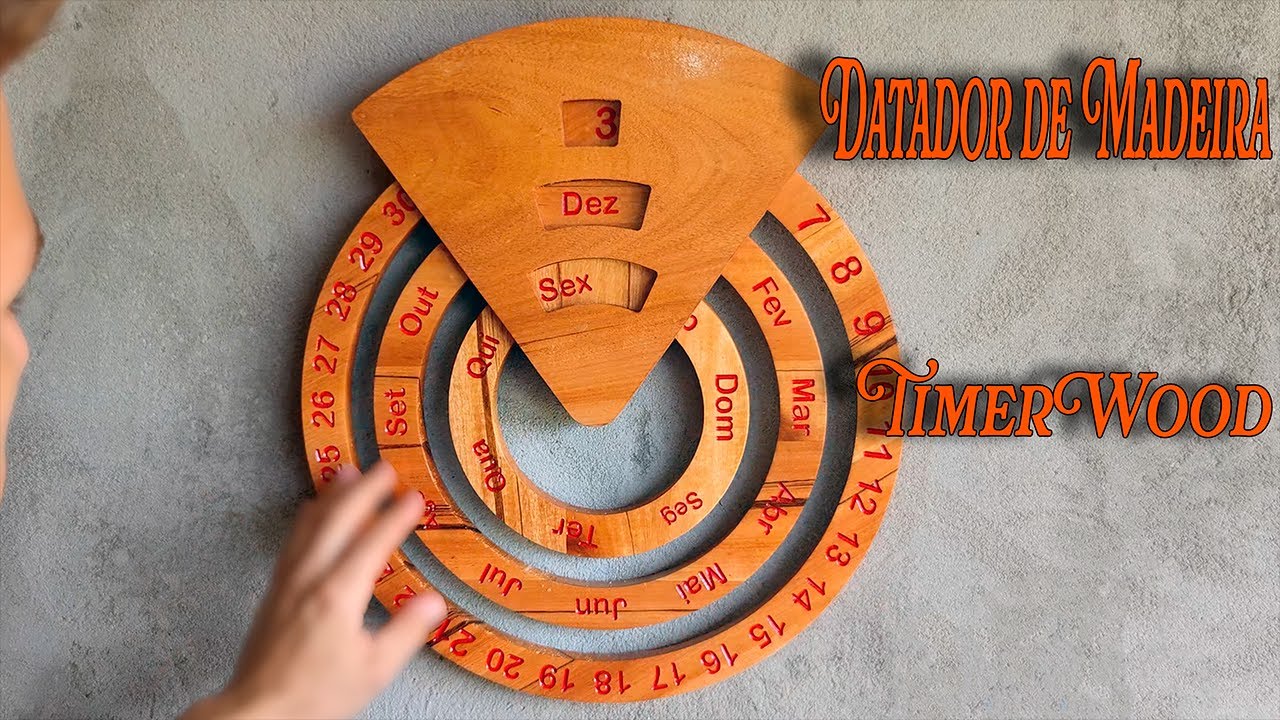 Projeto MARCADOR de DATAS Perpétuo| LINK do PROJETO na Descrição | Oziel Rossow