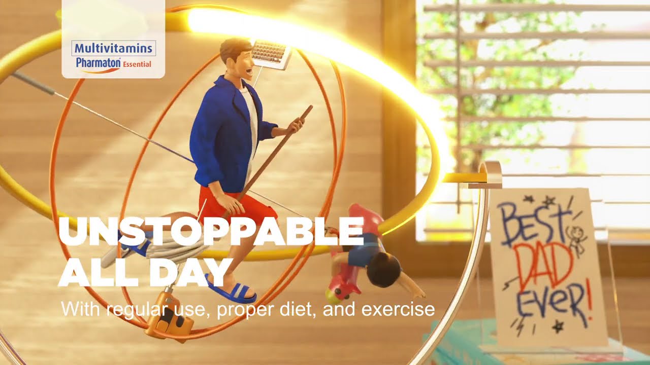 Be the Super Parent All Day - Pharmaton&reg; Essential