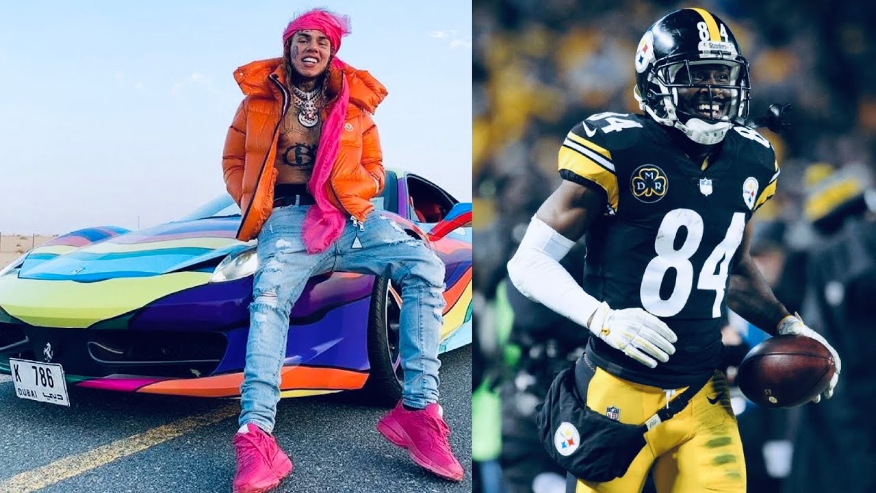 Antonio Brown does Stoopid Challenge after Long TD Catch || HD