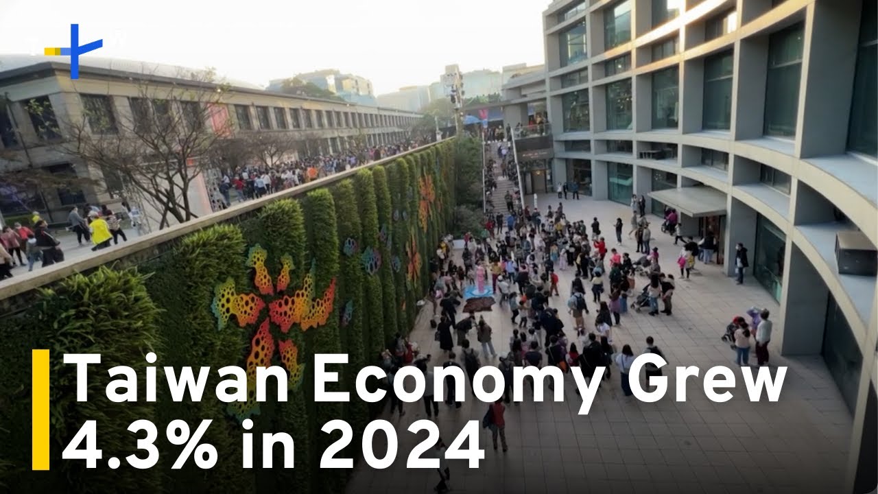 Taiwan's Economy Grew Over 4% in 2024, the Fastest Growth in 3 Years｜TaiwanPlus News