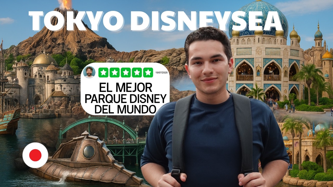 🇯🇵 Tokyo DisneySea | NUEVO Fantasy Springs + atracciones, TODO lo que comimos | Japón