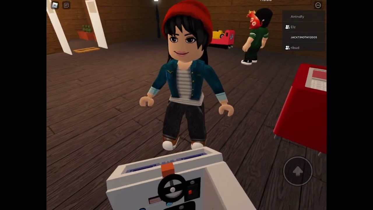 Olly the little white van kiddie ride Roblox