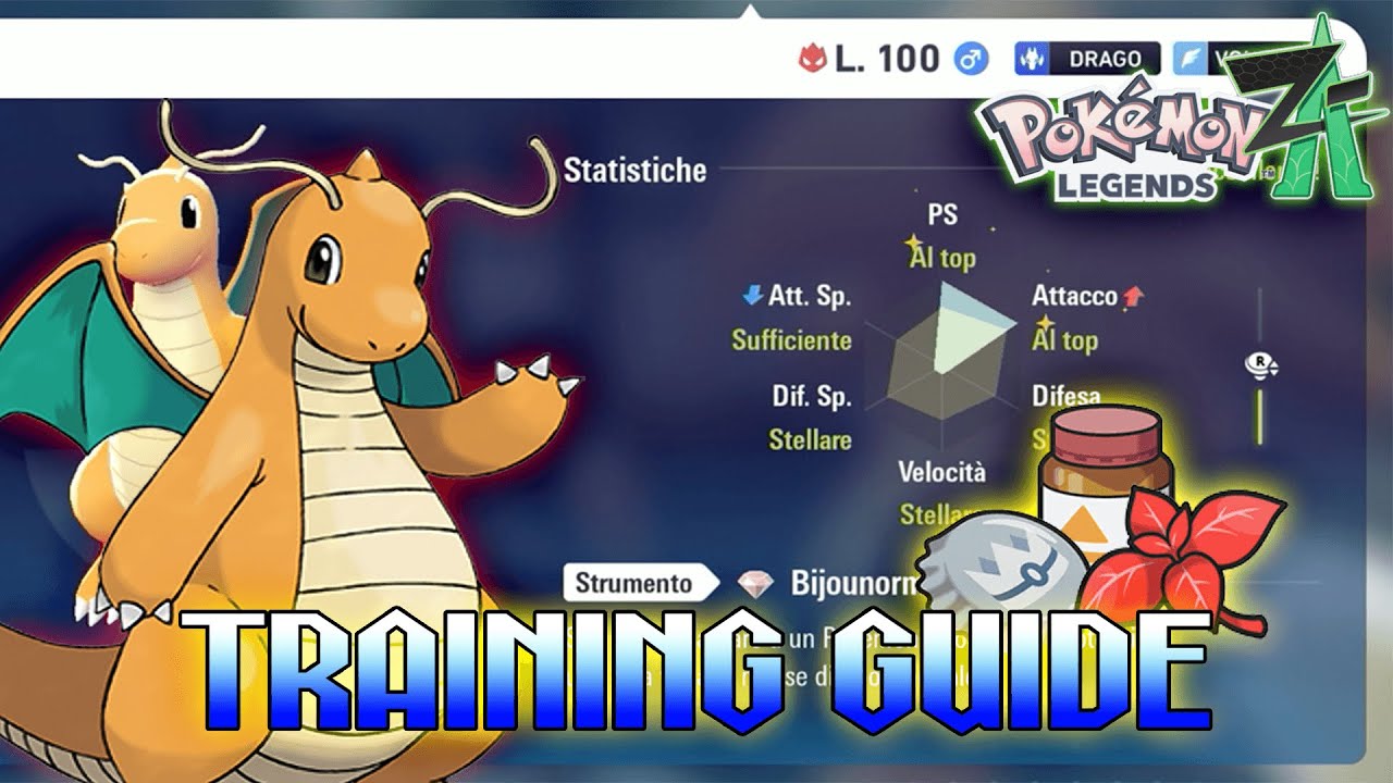 Leggende Pokemon ZA - Guida ALLENAMENTO Pokemon e FARMING
